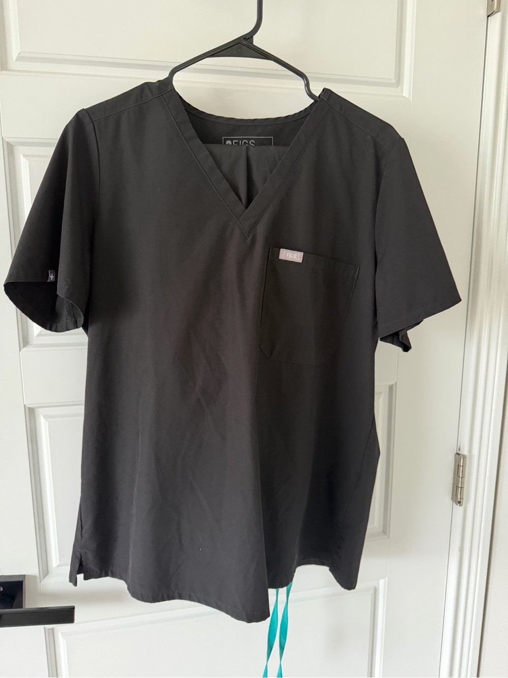 Figs Black Medical scrub set